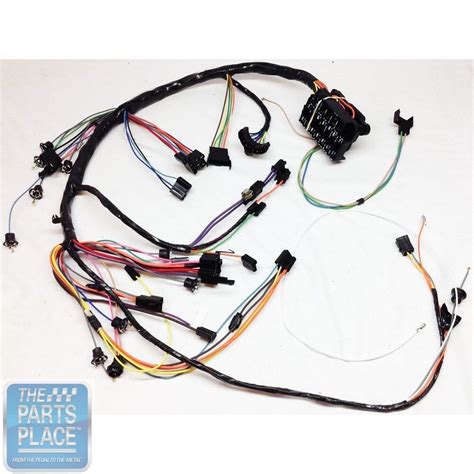 1967 67 Chevelle Dash Wiring Harness For Factory Gauges Gauges Not