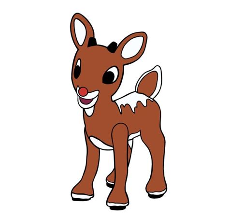 Rudolph The Red Nosed Reindeer Characters Svg