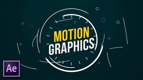 4 Great Motion Graphics Techniques In After Effects Youtube