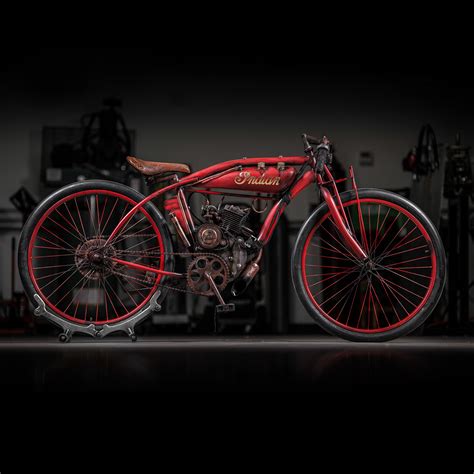 Indian Board Track Racer Tribute Bike Bull Cycles Touch Of Modern