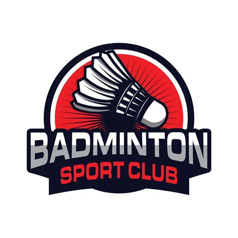 Création De Logo De Badminton Logo De Sport 8572914 Art Vectoriel Chez