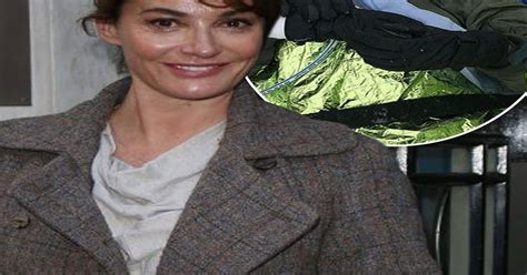 Broadchurch Star Sarah Parish Rushed To Hospital After BREAKING Her Leg In Shock Sledge Accident