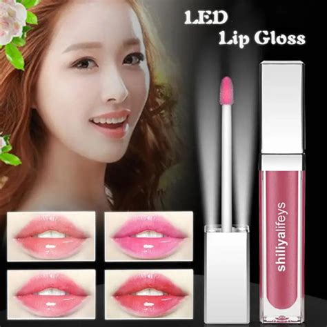 Pc Led Lip Gloss Waterproof Long Lasting Moisturizer Liquid Lipstick