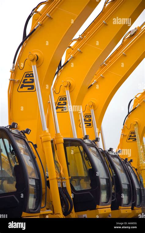Jcb Excavators Construction Agricultural And Material Handling Stock