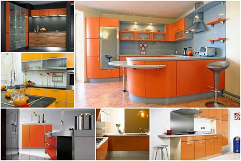 Amazing Orange Kitchens Interior Design Ideas Best