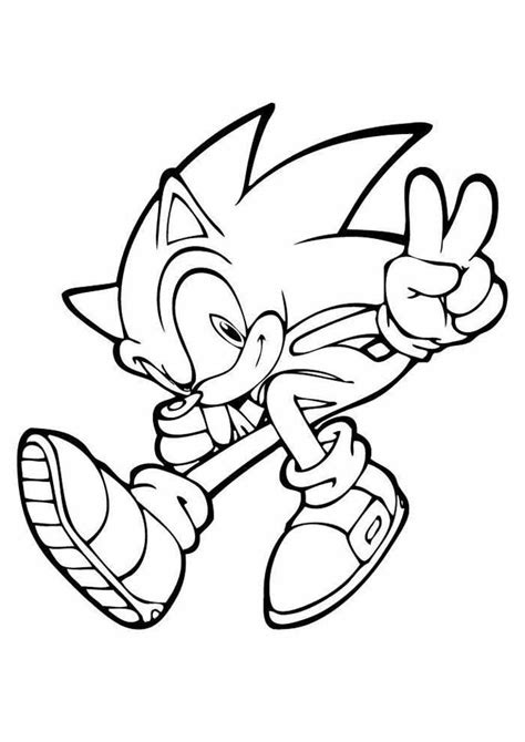 Sonic Para Colorir 30 Hedgehog Colors Cartoon Coloring Pages
