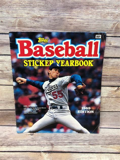 Vintage Baseball Books Tops Baseball Yearbook Minnesota Etsy
