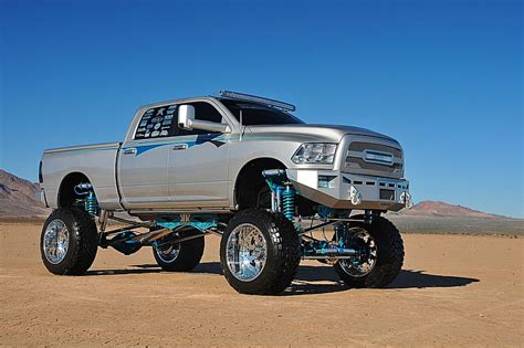 2014 Dodge Ram 2500 Silver Custom Lifted Truck Hd Wallpaper Peakpx