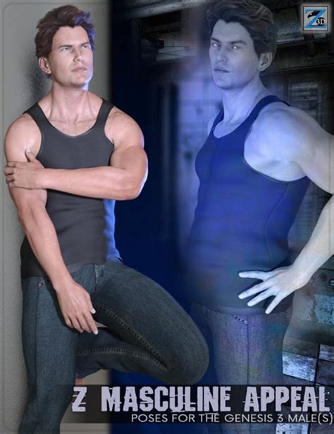 Z Masculine Appeal Poses For The Genesis 3 Male S Daz3d And Poses Stuffs Download Free