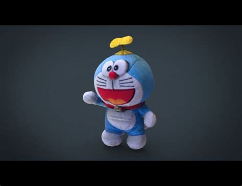 Doraemon 3d Models Download 3d Doraemon Available Formats C4d Max