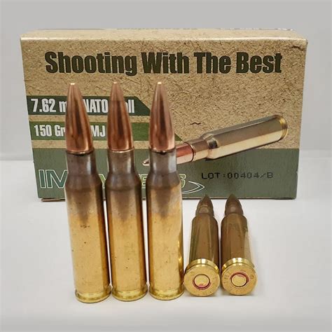 762x51 Nato 308 Winchester 150 Gr Fmj Bt 250 Rounds Imi M80