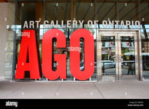 Art Gallery Of Ontario Toronto Canada Stock Photo Alamy