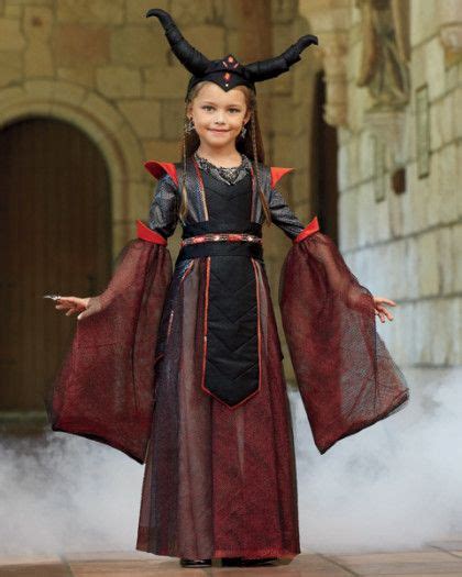 Dragon Princess Costume For Girls With Images Scary Girl Costumes