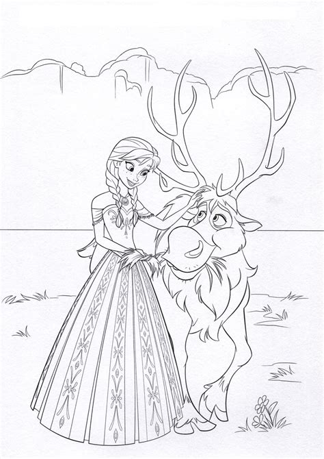 Elsa ve anna boyama bu resmin adıdır. Karlar ülkesi Boyama Sayfası - WRHS
