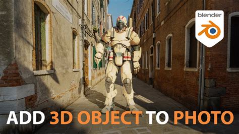 Add 3d Objects To Photos With Blender Youtube