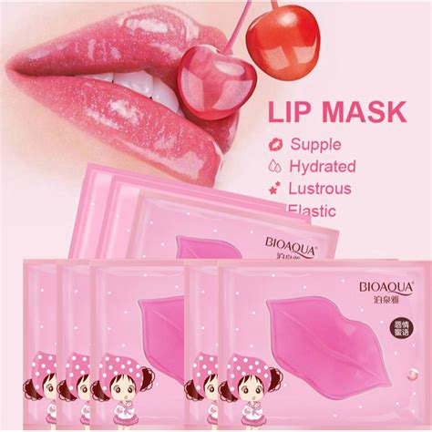 💎ready Stock 💎 Bioaqua Moisturiser Lip Mask Lips Mask Bibir Lip Masks
