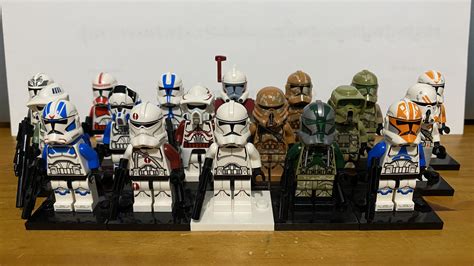 Updated Phase 2 Clone Trooper Collection Rlego
