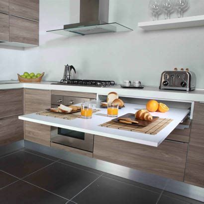 They've all been either super small or awkwardly shaped, which means choosing between appliances and prep space. Load Rated Pull Out Concealed Tables | BPF
