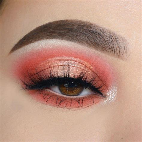 Eyecreamdiy In 2020 Peach Makeup Peach Makeup Look Peach Eye Makeup
