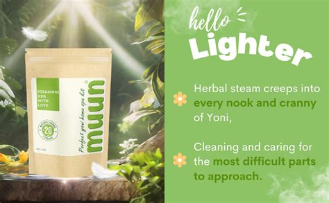 Amazon Com Muun Yoni Steam Herbs Kit Natural Vaginal Steam Herbs