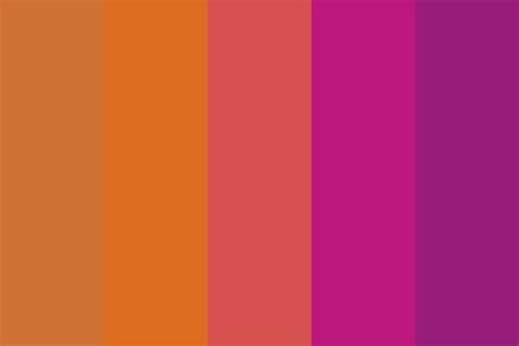 Sunset Orange Color Palette Colorpalette Colorpalettes Colorschemes