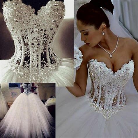 Rhinestone Wedding Dress