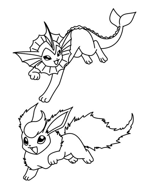 Pokemon Sylveon Coloring Pages At Free Printable