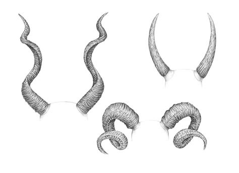 How To Draw Horns