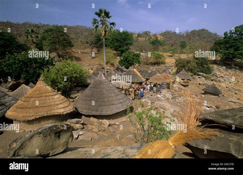 Village Bedik Bassari Country Senegal West Africa Stock Photo Alamy