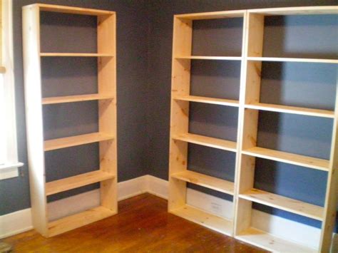 The face frame is 2 1/2″ wide so that it will overlap the outside wall of the closet space it will fit into. Ana White | Bookshelf wall unit - DIY Projects