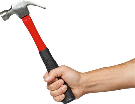 Hammer In Hand Png Image Transparent Image Download Size 3812x2931px