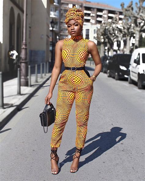 African Print Jumpsuit Styles 2018 You Need To Express Your Beauty