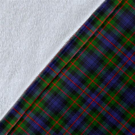 Fleming Crest Tartan Blanket Tartan Home Decor Scottish Clan