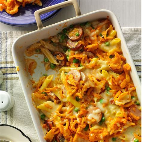 Dried oregano, roasted red pepper, parmigiano reggiano cheese and 11 more. Penne and Smoked Sausage Recipe | Taste of Home