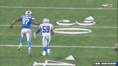 Cowboys Lions Interference Flag Dallas Nfl Pass