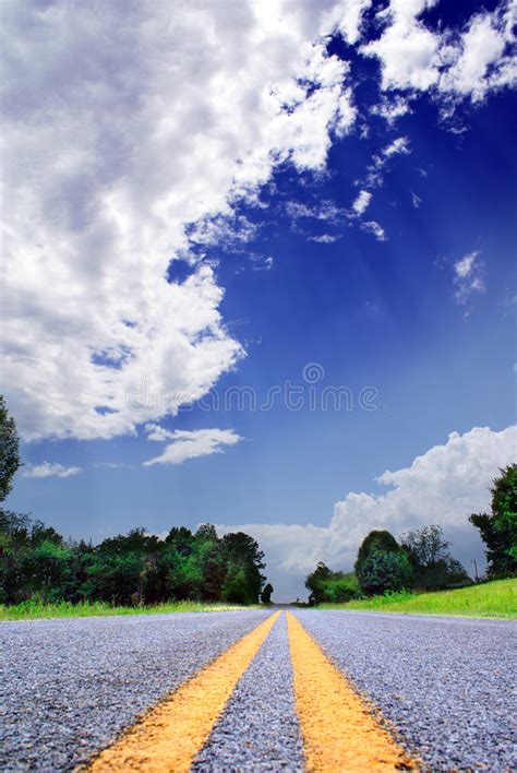Country Road Stock Image Image Of Landscape Scene Lane 3846627