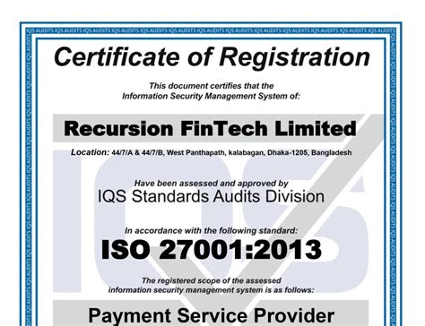 Iso 27001 Certification Bangladesh Advanced Assessment Services