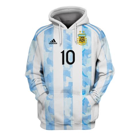 22 Argentina Messi 10 All Over Print 3d Hoodie And Shirt 1 Hoodies