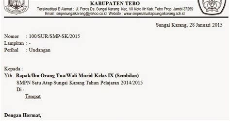 Untuk itulah surat undangan rapat sangat diperlukan. Contoh Surat Undangan Rapat Komite Sekolah Sd - Nusagates