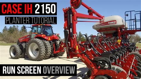 Case Ih 2150 Planter Pro 700 Run Screen Overview Red Power Team