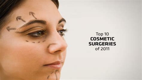 Top Ten Cosmetic Surgeries 2011