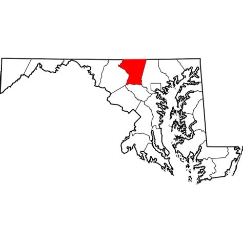 Usgs Topo 24k Maps Carroll County Md Usa