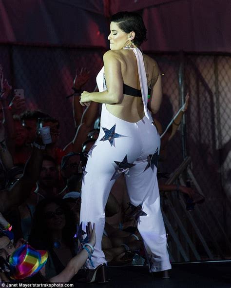 Nelly Furtado Dons Bralet And Star Print Jumpsuit At Pride Daily Mail