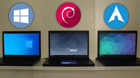 Windows 10 Vs Debian Vs Arch Linux Endeavouros Speed Test