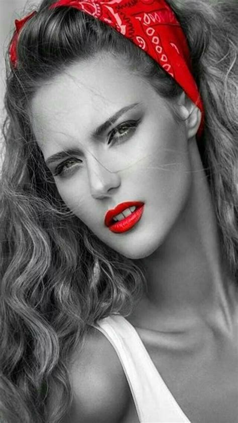 Pin By Forouzan Ameri On Splash Of Color Woman Color Splash Red Sexy