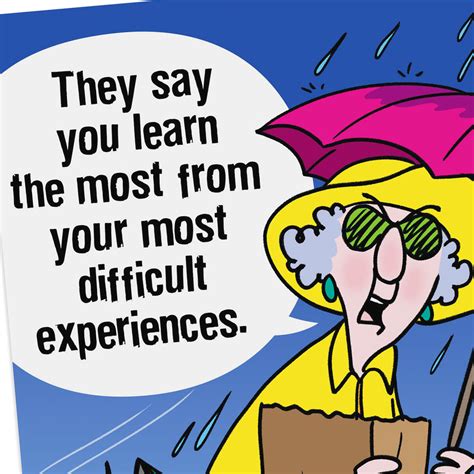 Maxine™ Rainstorm Funny Encouragement Card Greeting Cards Hallmark