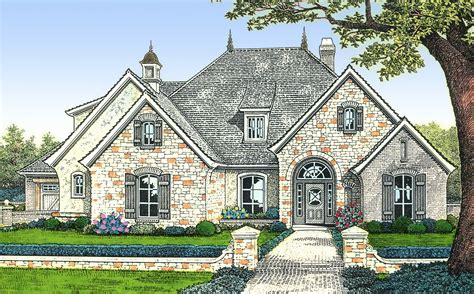 Sq Ft Mediterranean House Plans Roof French Country New Rustic Cottage
