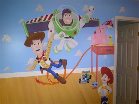 Toy Story Mural kid s room Michigan Détroit par ML Murals