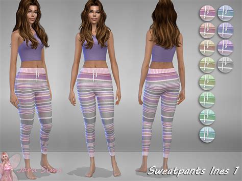 The Sims Resource Sweatpants Ines 1