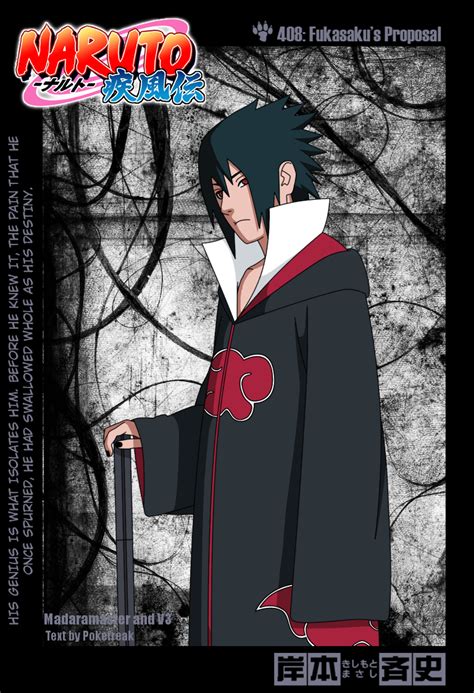 Akatsuki Sasuke 408 Cover By Madaramaster On Deviantart